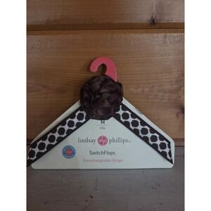 Lindsay Phillips Switchflops Interchangeable Straps Jami Size Medium New Rose